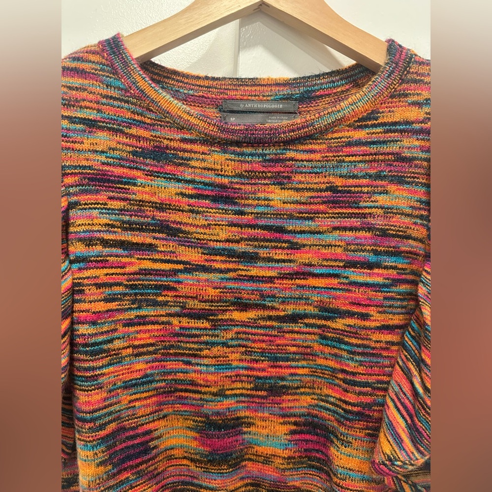 Anthropologie Ruby Flutter-Sleeved Knit Top - Picture 8 of 13